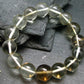 Citrine Genuine Unheated Bracelet ~ 7 Inches ~ 14mm Round Beads