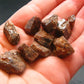Lot of 10 Zircon Crystals From Tanzania - 35.75 Grams