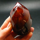 Carnelian Agate Obelisk From Madagascar - 3.1"