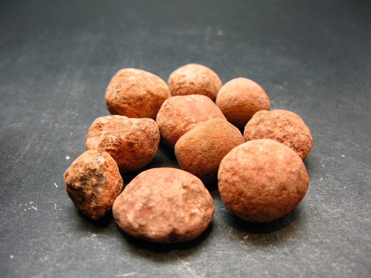 Rare Lot Of 10 Sedonalite Vortex Shaman Stones From Sedona Arizona - 66.68 Grams