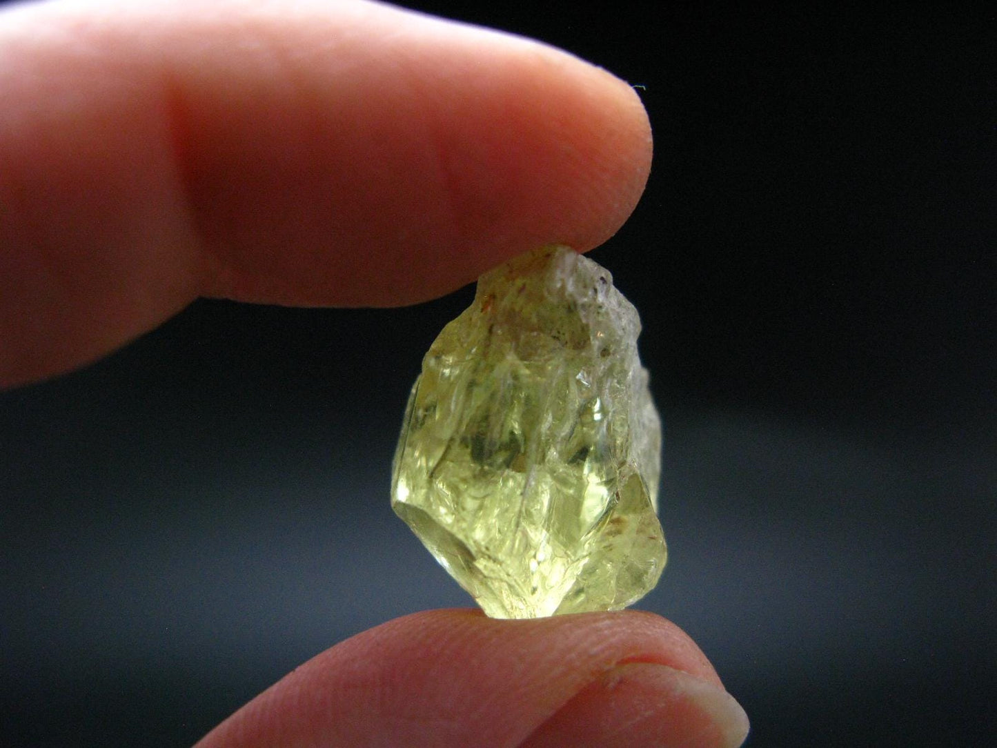 Lot of 10 Gem Golden Apatite Crystals From Mexico