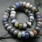 Tanzanite Genuine Bracelet ~ 7 Inches ~ 7mm Rondelle Beads