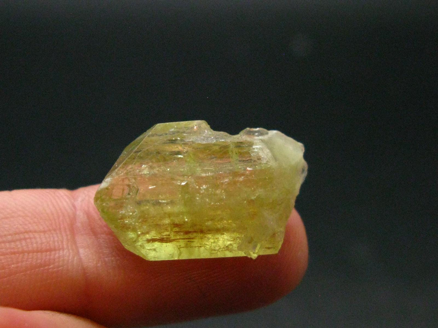 Brazilianite Crystal From Brazil - 0.8" - 2.84 Grams