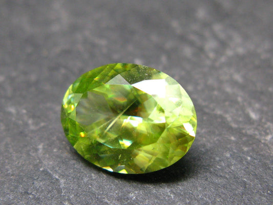Rare Titanite Sphene Gem Cut Stone From Zimbabwe - 4.49 Carats