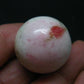 Rare Pink Tugtupite Ball Sphere From Greenland - 24.65 Grams - 1.1"
