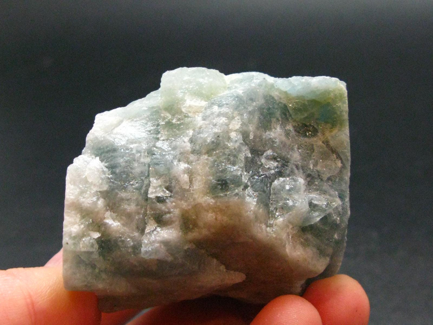 Aquamarine Blue Beryl Crystal From Brazil - 1.6" - 92.92 Grams