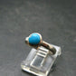 Genuine Turquoise Sterling Silver Ring - 2.14 Grams - Size 6