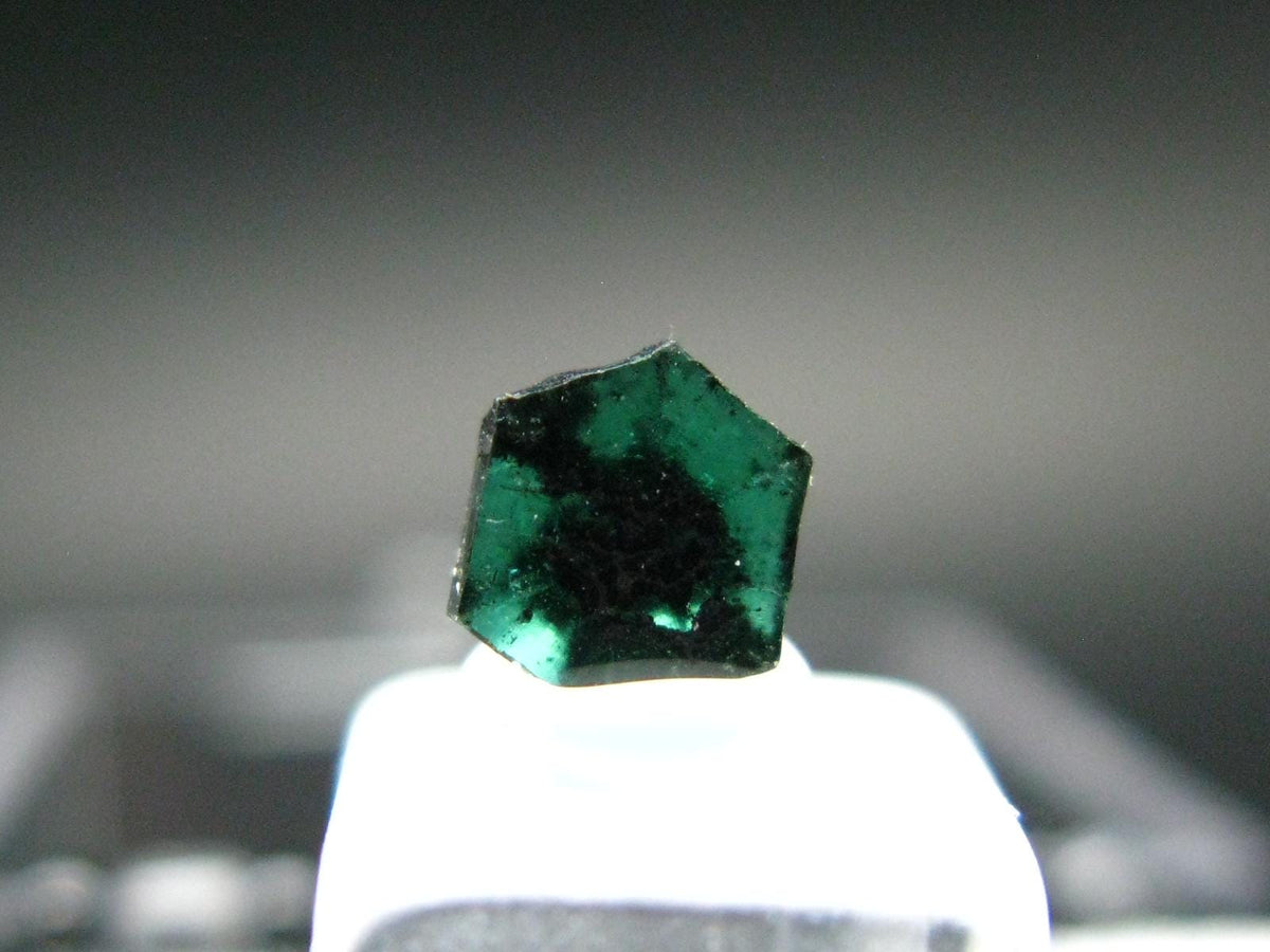 Beautiful Rare Gem Trapiche Emerald From Colombia - 0.42 Carats - 5x4mm