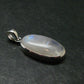 Natural Glow From Inside Moonstone 925 Silver Pendant - 1.4" - 5.77 Grams