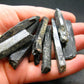 Lot of 10 Rare Aegirine Crystals From Malawi - 35.06 Grams