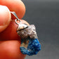 Cavansite Crystal Pendant In Sterling Silver From India - 1.1" - 2.71 Grams