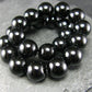 Black Onyx Genuine Bracelet ~ 7 Inches ~ 8mm Round Beads