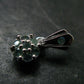 Genuine Alexandrite Gem Silver Pendant From Russia - 0.87 Grams - 0.37 TCW