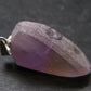 Stunning Natural Gem Ametrine Crystal Silver Pendant From Bolivia - 1.3" - 4.57 Grams