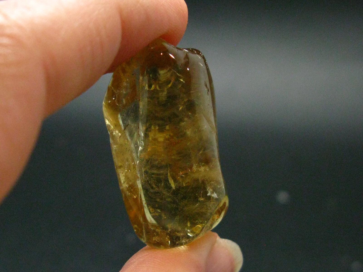 Stunning Natural Unheated Citrine Crystal from Zambia - 11.40 Grams - 1.2"