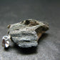 Rare ISUA Unpolished Stone Silver Pendant From Greenland - 1.1" - 3.77 Grams