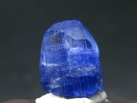 Fine Gem Tanzanite Zoisite Crystal From Tanzania - 10.77 Carats - 0.6"