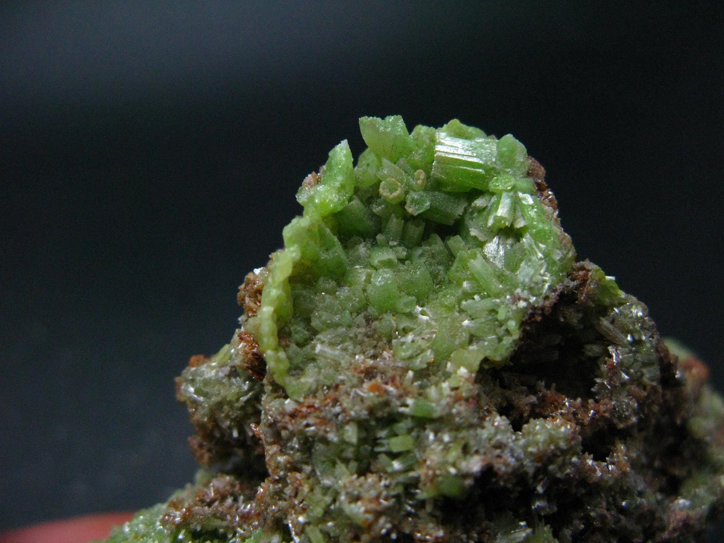 Very Nice Rare Pyromorphite cluster from China - 3.3" - 308 Grams