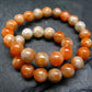 Orange Calcite Genuine Bracelet ~ 7 Inches ~ 6mm Round Beads