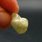 Rare Gemmy Yellowish-Green Brazilianite Terminated Crystal Silver Pendant From Brazil - 0.9" - 2.81 Grams