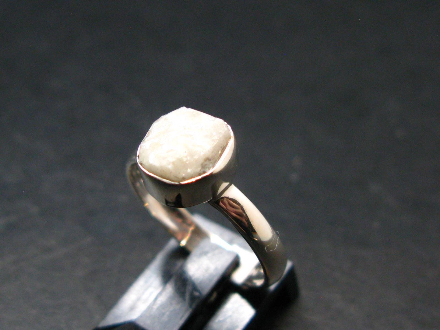 Phenakite Phenacite Sterling Silver Size 7 Ring from Nigeria - 1.93 Grams