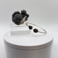 Alexandrite Cuff Bracelet Raw Color Change Gemstone Silver Open Bangle June Birthstone Jewelry