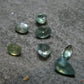 Lot of 7 Alexandrite Chrysoberyl Cut Facetted Gems From Russia - 1.09 Carats Combined
