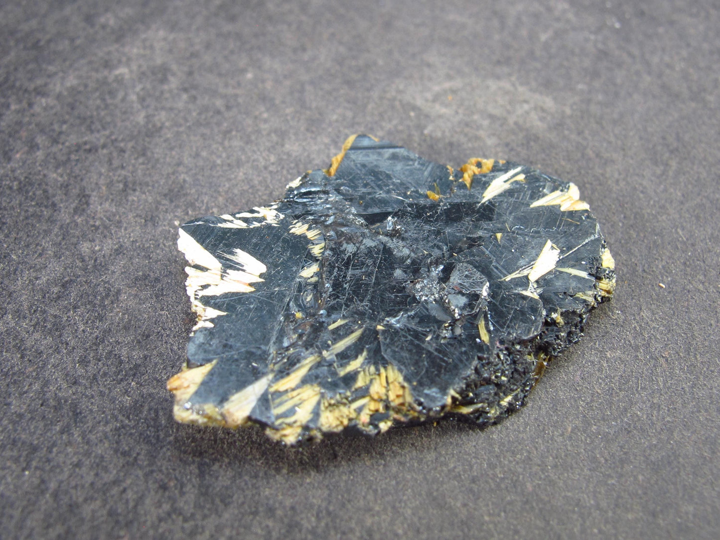 Large Hematite and Rutile Cluster from Brazil - 1.3" - 8.3 Grams