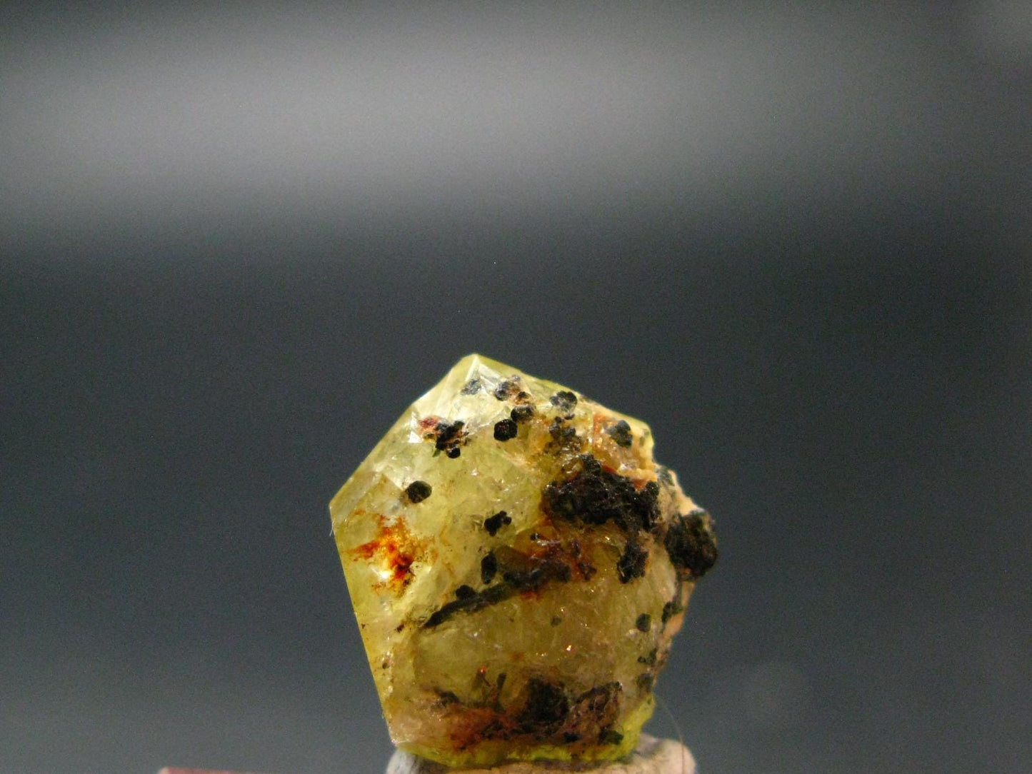 Rhodizite Rhodozite Crystal From Madagascar - 9.40 Carats - 0.6"