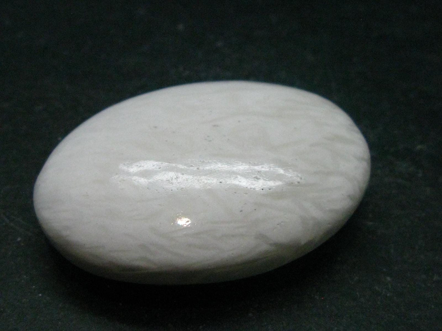 Scolecite Tumbled Stone From India - 1.7"
