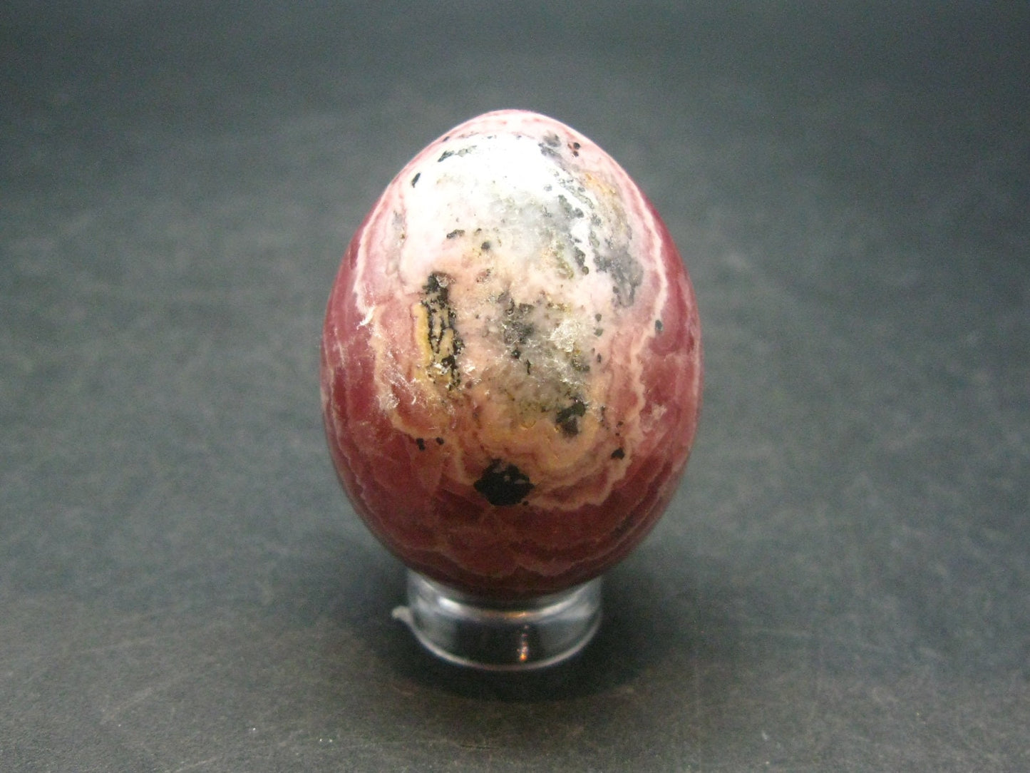 Rhodochrosite Egg from Argentina - 1.4" - 60.72 Grams