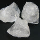 Lot of 3 Large Natural Raw Clear Quartz Crystal from Brazil