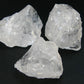 Lot of 3 Large Natural Raw Clear Quartz Crystal from Brazil