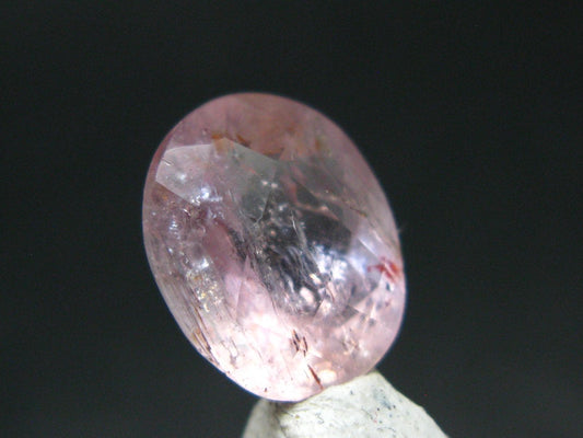 Gem Pink Imperial Topaz Cut Stone From Brazil - 5.34 Carats