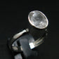 Phenakite Phenacite Crystal Silver Ring From Russia - Size 7 - 2.23 Grams