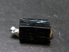 Ilvaite Crystal Silver Pendant From China - 1.0" - 4.75 Grams