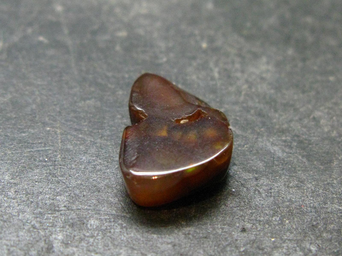 Fire Agate Crystal From Mexico - 0.6" - 1.33 Grams