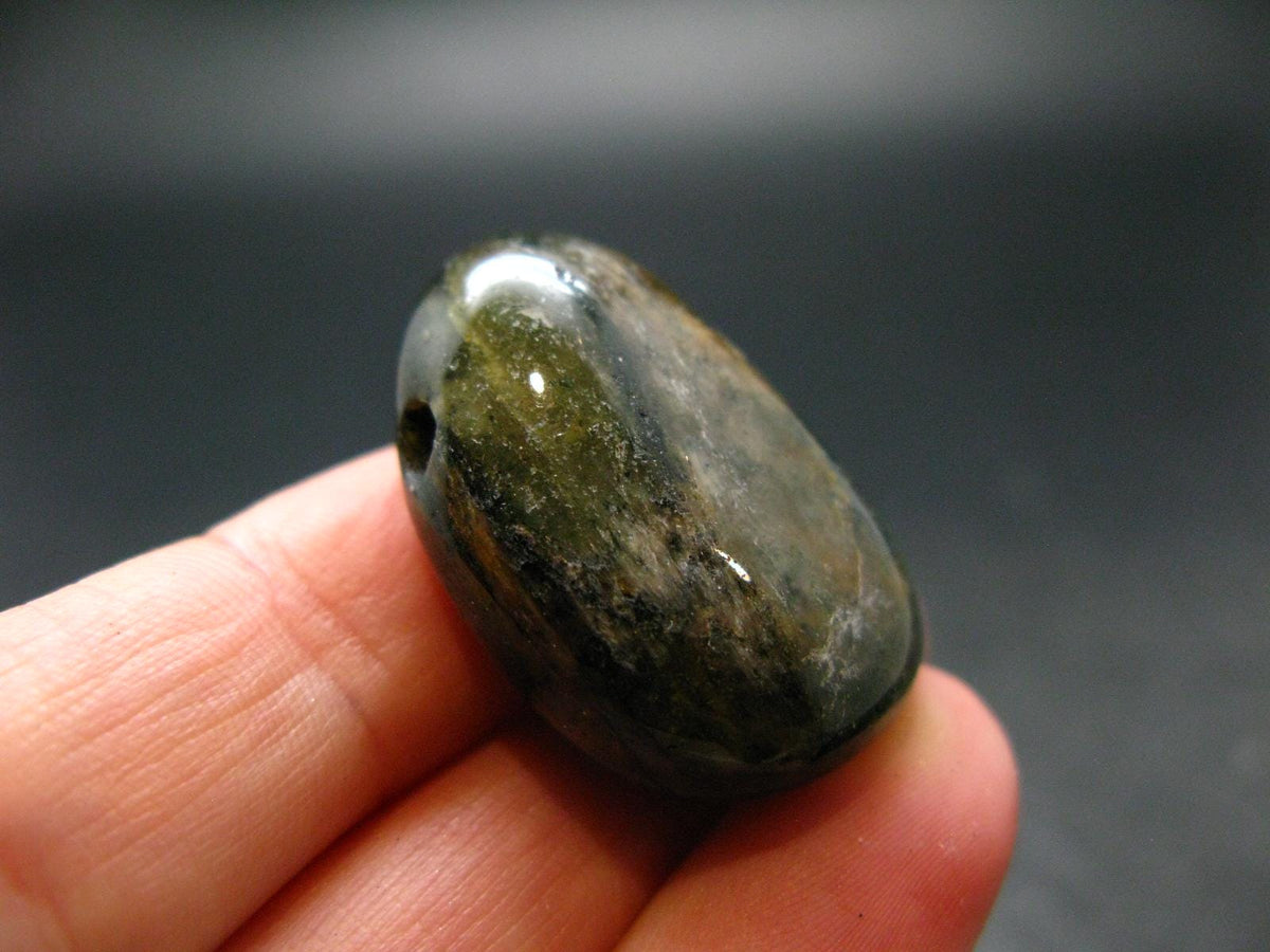 Rare ISUA Stone Metal Free Pendant From Greenland - 1.2" - 11.85 Grams