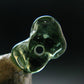 Moldavite Tektite Tumbled Bead from Czech Republic - 9 mm - 2.15 Carats