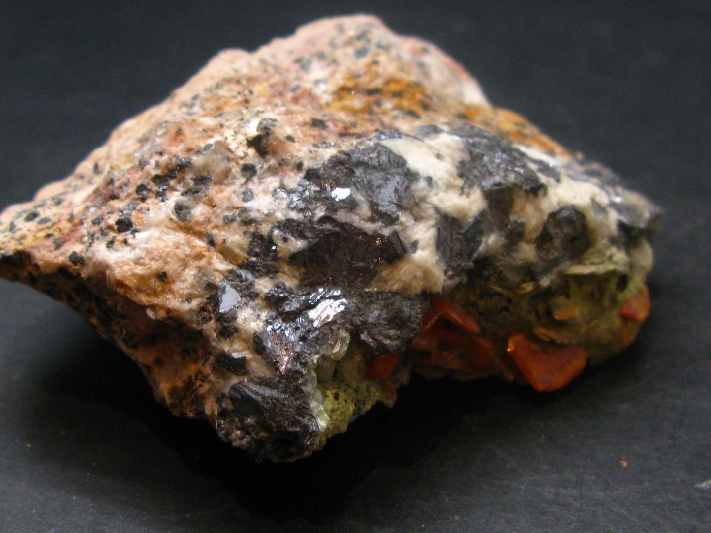 Wulfenite Cluster From Morocco - 2.8"