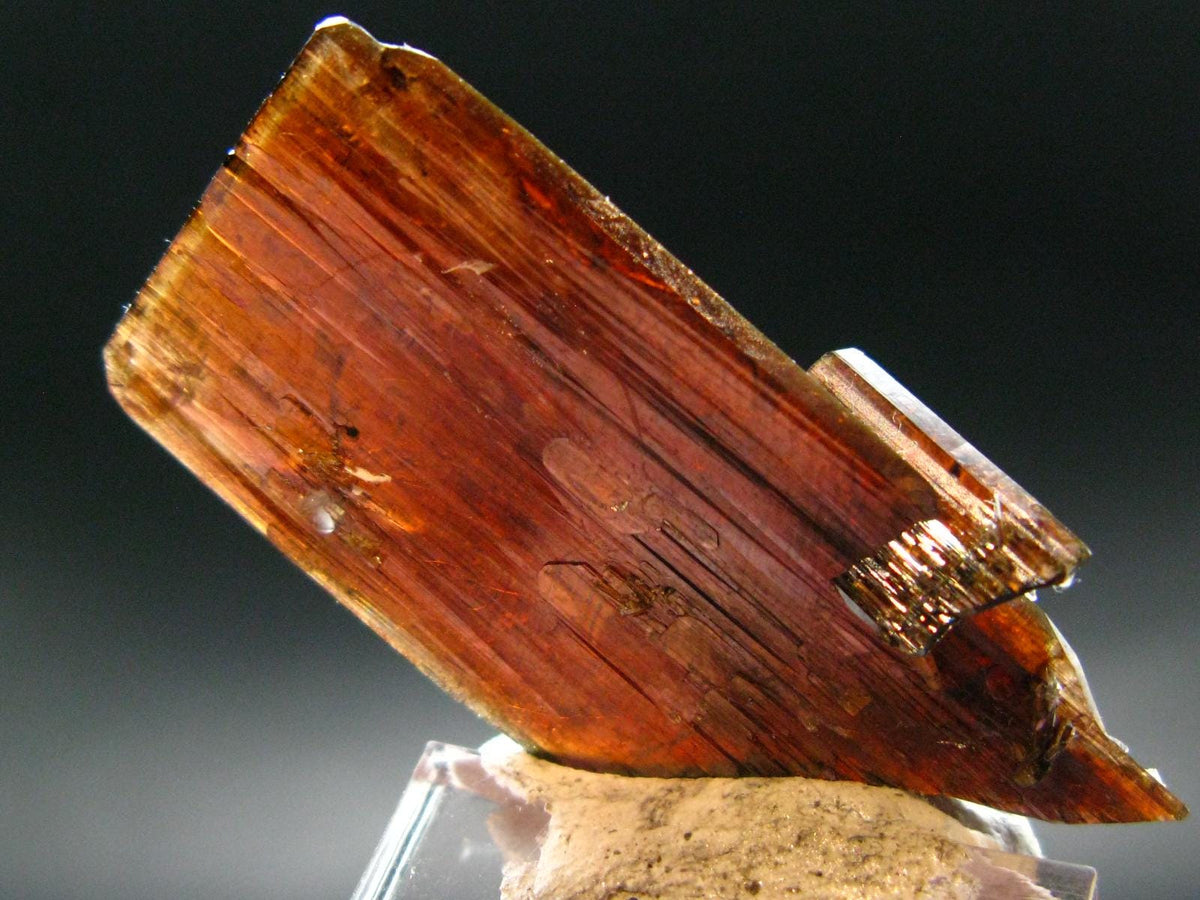 Huge Brookite Crystal From Pakistan - 4.25 Grams - 43 mm