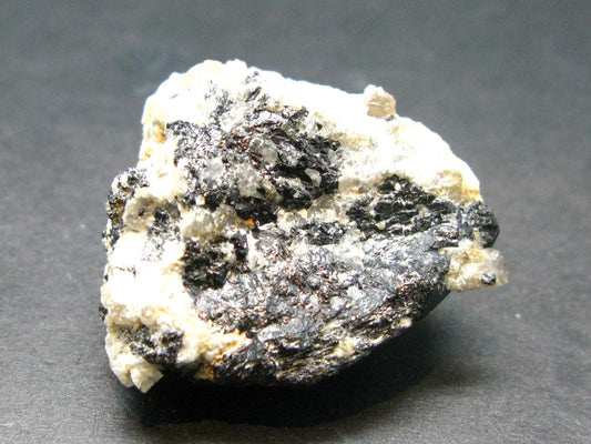 Fine Black Tourmaline Schorl Crystal From Namibia - 1.2"