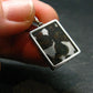 Brahin Meteorite Slice With Olivine Pallasite Pendant from Belarus - 1.0" - 2.63 Grams