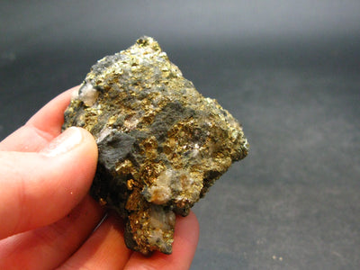 Healers Gold Pyrite With Magnetite Raw Stone From USA - 2.3" - 61.48 Grams