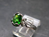 Helenite Gaia Stone Gem Sterling Silver Ring From Washington - Size 8 - 1.2 Carats