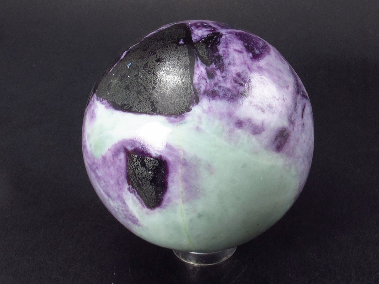 Very Rare Kammererite Chrome Clinochlore Sphere Ball From Russia - 2.0"