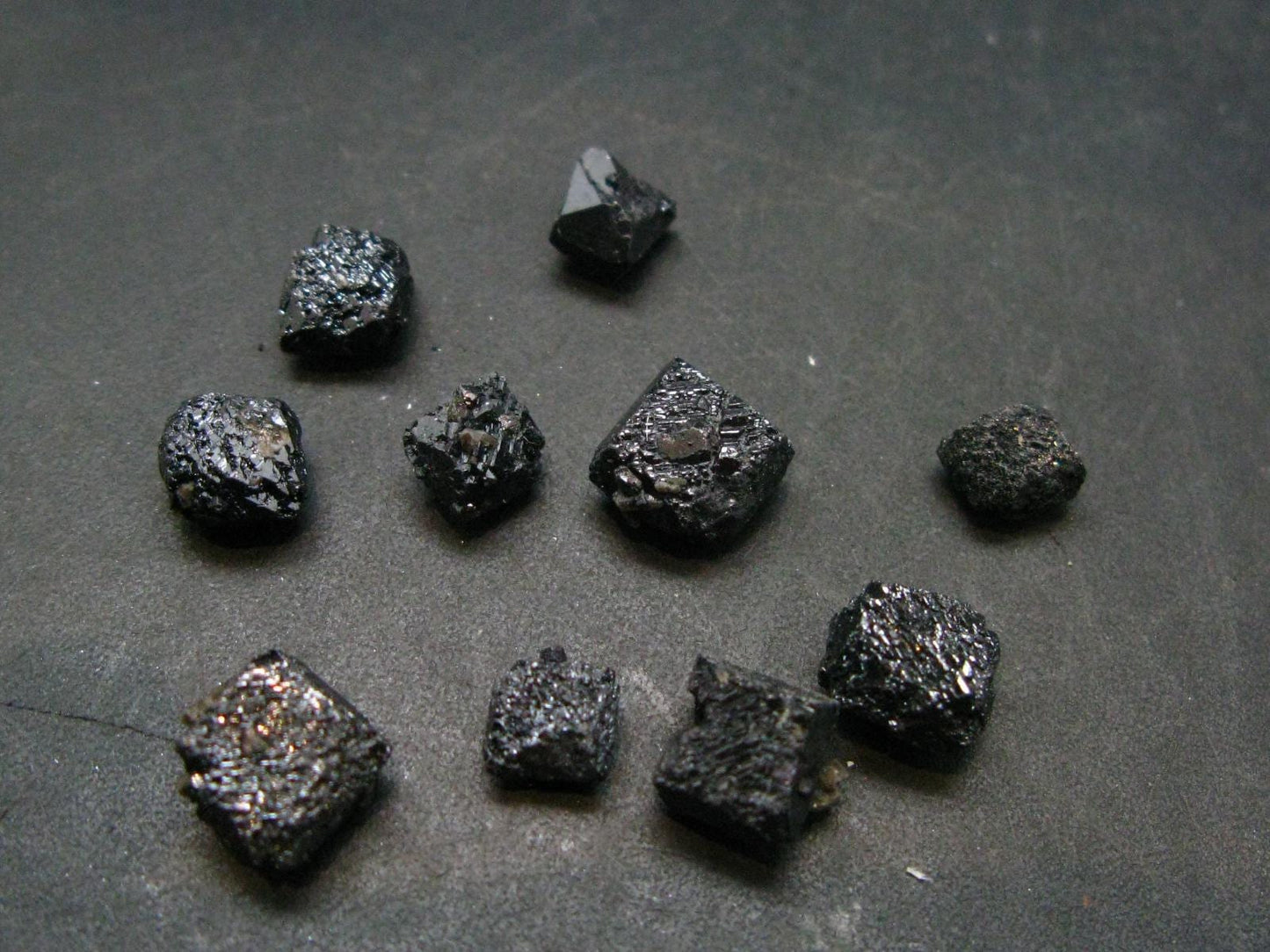 Lot of 10 Brookite Crystals From Arkansas - 5.0 Grams