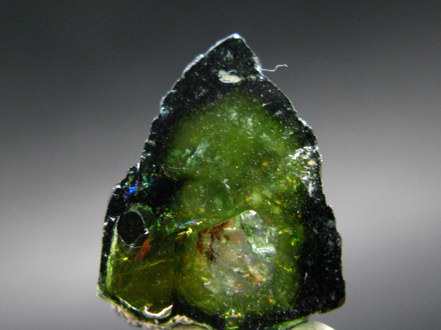 Rare Watermelon Tourmaline Crystal Slice From Brazil - 11.15 Carats