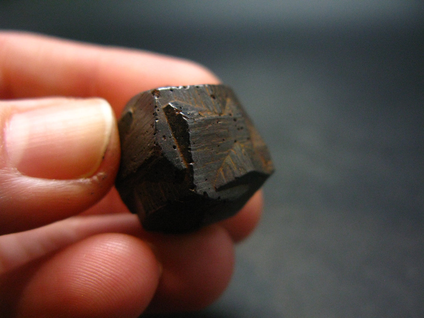 Rare Iron Cross Twin Limonite Pseudomorph after Pyrite From Colombia - 0.6" - 12.19 Grams