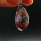 Cacoxenite Super 7 Silver Pendant From Brazil - 1.5" - 4.36 Grams